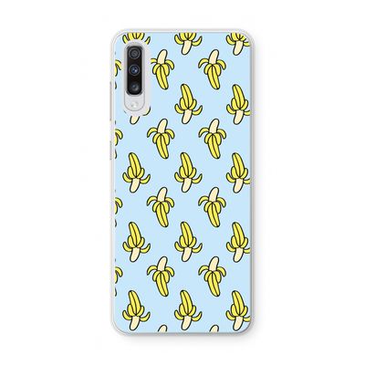 Bananas: Samsung Galaxy A70 Transparant Hoesje
