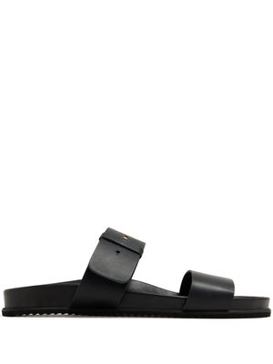 Ancient Greek Sandals sandales en cuir à bout rond - Noir