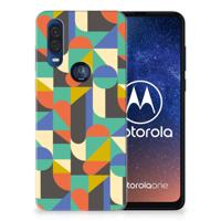 Motorola One Vision | TPU bumper | Funky Retro