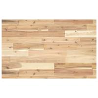 Bureaublad 160x50x4 cm onbehandeld massief acaciahout - thumbnail