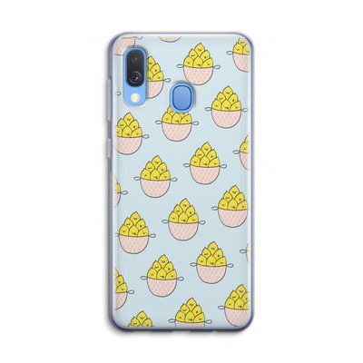Citroenen: Samsung Galaxy A40 Transparant Hoesje