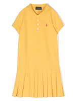 POLO RALPH LAUREN KIDS robe Polo Pony en coton - Jaune