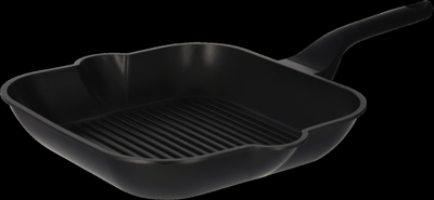 SILVERCREST Grillpan of braadpan 28 cm (Vierkant)