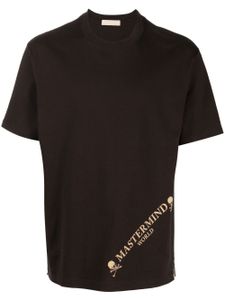 Mastermind World t-shirt à logo imprimé - Marron