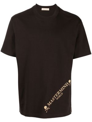 Mastermind World t-shirt à logo imprimé - Marron