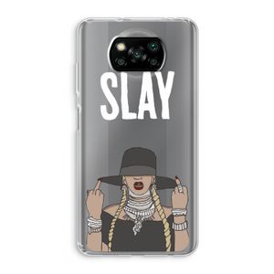 Slay All Day: Xiaomi Poco X3 NFC Transparant Hoesje