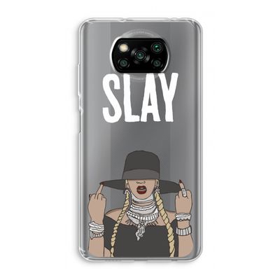 Slay All Day: Xiaomi Poco X3 NFC Transparant Hoesje