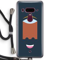 Mono M: HTC U12+ Transparant Hoesje met koord