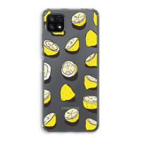 When Life Gives You Lemons...: Samsung Galaxy A22 5G Transparant Hoesje