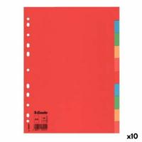 Spoorverbreders Esselte Multicolour Karton (10 Stuks)