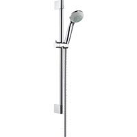 Hansgrohe Crometta 85 Unica glijstangset inclusief Crometta 85 handdouche 1 jet 65cm chroom 27728000 - thumbnail