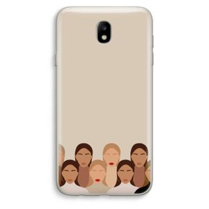 Girls girls girls: Samsung Galaxy J7 (2017) Transparant Hoesje