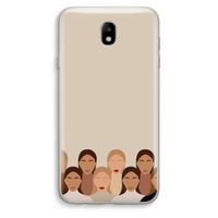 Girls girls girls: Samsung Galaxy J7 (2017) Transparant Hoesje