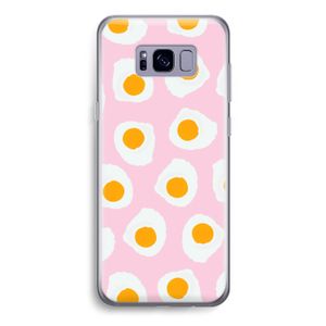 Dancing eggs: Samsung Galaxy S8 Transparant Hoesje