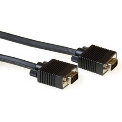 ACT 1,8 meter High Performance VGA kabel male-male zwart