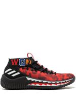 adidas baskets DAME4 Bape - Rouge - thumbnail