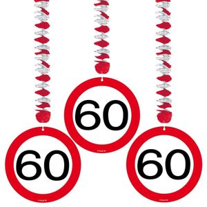 6 x Rotorspiralen 60 jaar verkeersborden