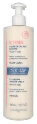 Ducray Ictyane Cleansing Shower Cream 400 ml