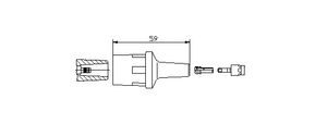 Stekker, bobine BREMI, u.a. für Mercedes-Benz, VW, Ssangyong, Daewoo