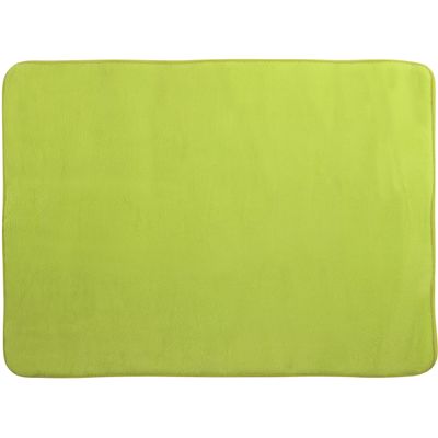 Badkamerkleedje/badmat tapijt - voor op de vloer - appelgroen - 50 x 70 cm
