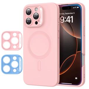 iPhone 16 Pro Cloud Soft Case (HaloLock) Pink