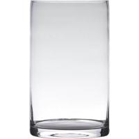 Hakbijl Glass Vaas - transparant - H30 x D15 cm - glas