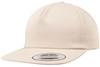 Flexfit FX6502 Unstructured 5-Panel Snapback - Khaki - One Size