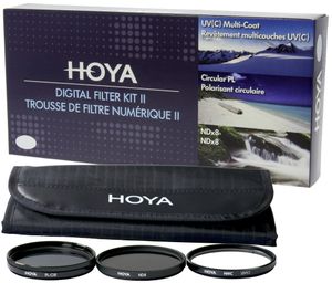 Hoya Digital Filter Kit II 67mm - UV, Polarisatie en NDX8 filter