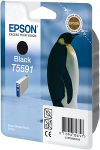 Epson Penguin inktpatroon Black T5591