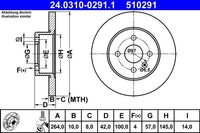 Powerdisc Remschijf 24031002911 Powerdisc Remschijf 24031002911