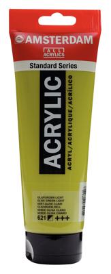 Royal Talens Amsterdam Standard Series Acrylverf Tube 250 ml - Olijfgroen Licht 621