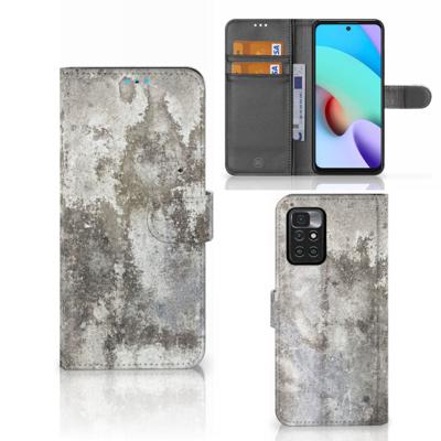 Xiaomi Redmi 10 | Bookcase | Beton Print