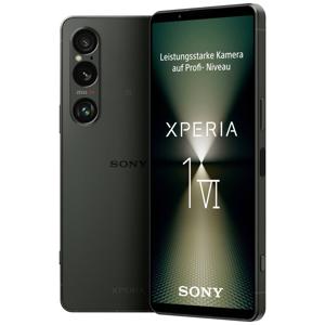 Sony Xperia 1 VI Smartphone 256 GB 16.5 cm (6.5 inch) Kaki Android 14 Dual-SIM