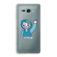 Zwaai: Sony Xperia XZ2 Compact Transparant Hoesje Zwaai: Sony Xperia XZ2 Compact Transparant Hoesje