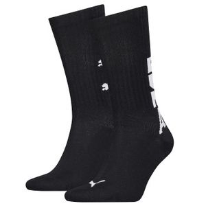 Puma 2 stuks Graphic Logo Crew Socks