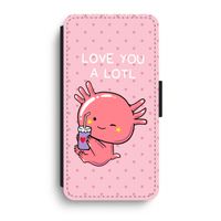 Love You A Lotl: iPhone XR Flip Hoesje