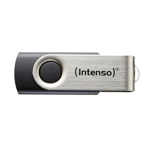 Intenso Basic Line USB flash drive 8 GB USB Type-A 2.0 Zwart, Zilver
