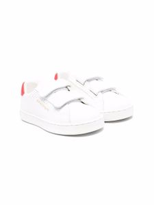 Palm Angels Kids baskets à attache scratch - Blanc