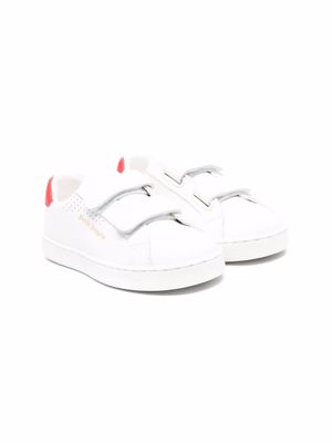 Palm Angels Kids baskets à attache scratch - Blanc