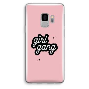 Girl Gang: Samsung Galaxy S9 Transparant Hoesje