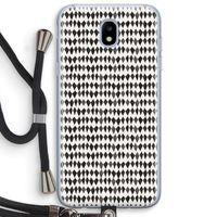 Crazy shapes: Samsung Galaxy J5 (2017) Transparant Hoesje met koord