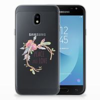 Samsung Galaxy J3 2017 Telefoonhoesje met Naam Boho Text - thumbnail