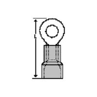 Molex 190670098 Ringkabelschoen 1 stuk(s) Bulk