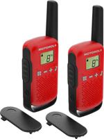 Motorola TALKABOUT T42 twee-weg radio 16 kanalen Zwart, Rood