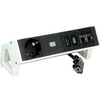 Bachmann 902.3059 Stekkerdoos Zwart, Wit 1 stuk(s)