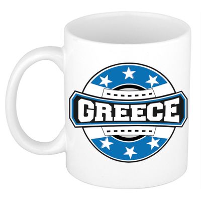 Greece / Griekenland embleem mok / beker 300 ml