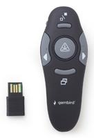 Gembird WP-L-11 afstandsbediening IR Draadloos Projectiescherm Drukknopen