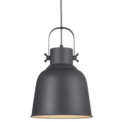 Hanglamp zwart &apos;Adrian 25&apos; Nordlux E27 fitting zwart 250mm