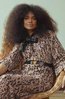 Studio Anneloes Ilja Block Top 13505 T-shirt Lange Mouw 2269 Latte/dark Blue