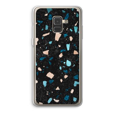 Terrazzo N°11: Samsung Galaxy A8 (2018) Transparant Hoesje